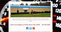 Desktop Screenshot of customperformancecenter.net