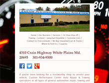 Tablet Screenshot of customperformancecenter.net